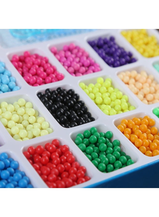 24 Color Luminous Water Fuse Beads Craft Set with Diverse Abundant Accessories for Endless Creative Fun and Glowing DIY Projects - Image 2